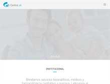 Tablet Screenshot of centralab.com.ar